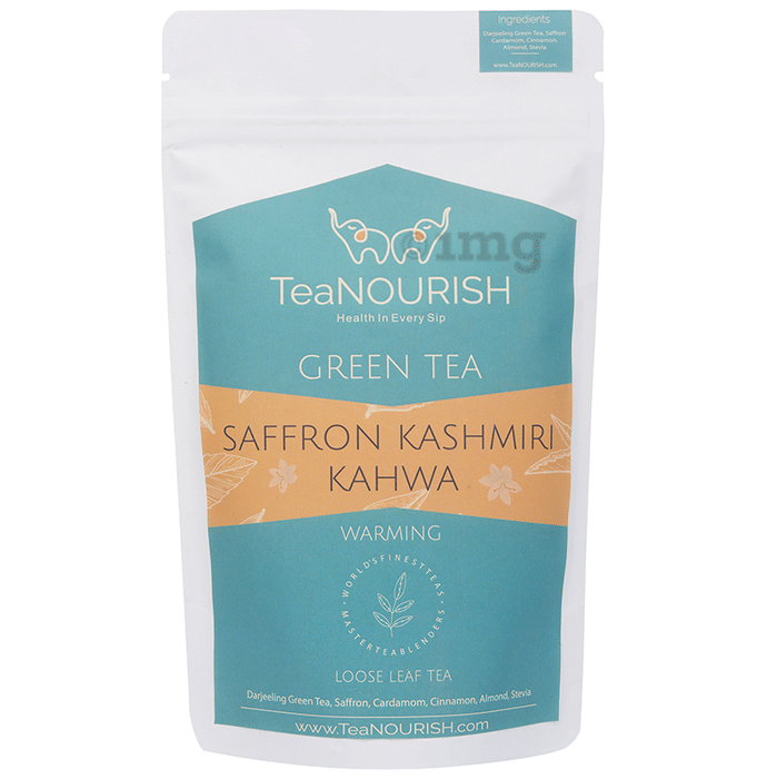 TeaNourish Saffron Kashmiri Kahwa Green Tea