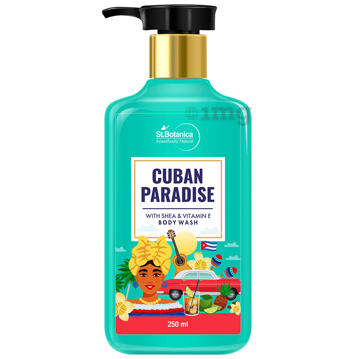 St.Botanica Cuban Paradise with Shea & Vitamin E Body Wash