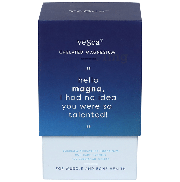 Vesca Chelated Magnesium Vegetarian Tablet