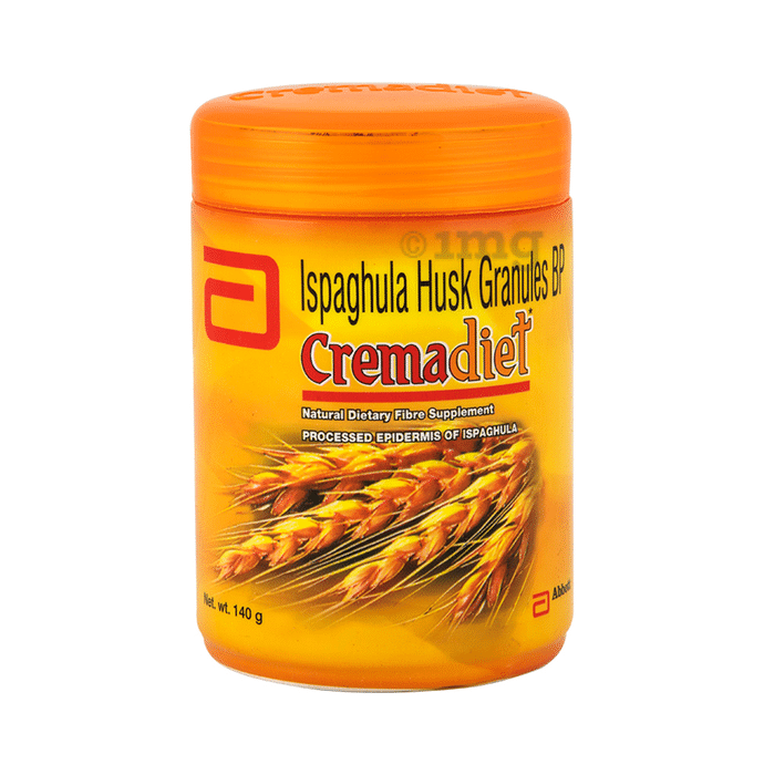 Cremadiet Ispaghula Husk Granules Powder | Processed Natural Epidermis of Ispaghula