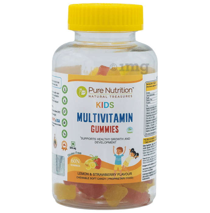 Pure Nutrition Kids Multivitamin Gummies Lemon & Strawberry