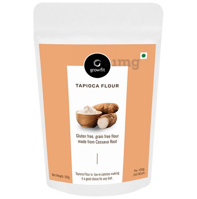 Growfit Tapioca Flour Buy packet of 500.0 gm Flour at best price in