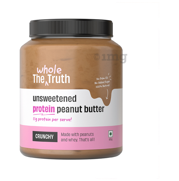The Whole Truth Unsweetened Protein Peanut | Butter Crunchy