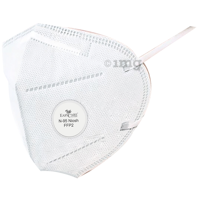 EASYCARE EC 1105R N95 NIOSH FFP2 Foldable Particulate Mask with Filter White