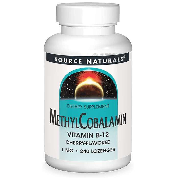 Source Naturals MethylCobalamin Vitamin B-12 Lozenges