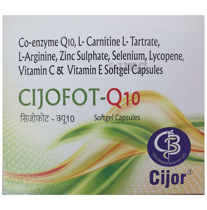 Cijofot-Q 10 Softgel Capsule