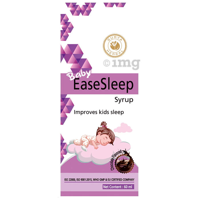 Surya Herbal Baby EaseSleep Syrup (60ml Each) Chocolate