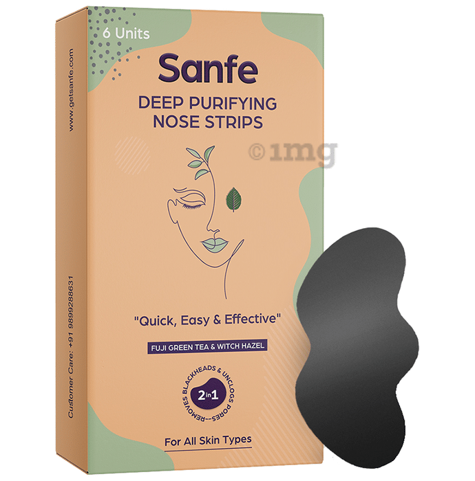Sanfe Deep Purifying Nose Strip for Women