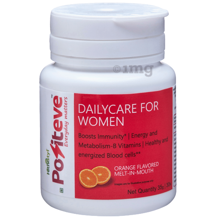 Positeve Orange Dailycare for Women Melt-in-Mouth Tablet