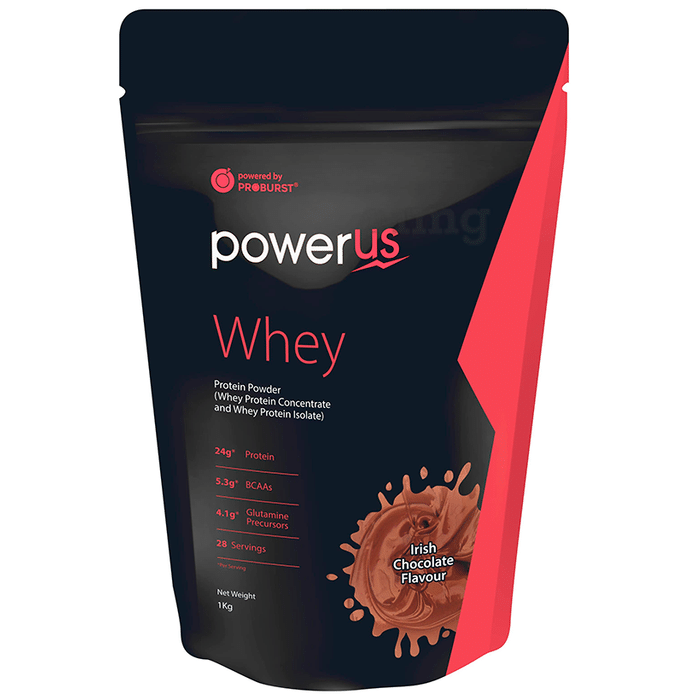 Powerus Whey Protein Powder Irish Chocolate