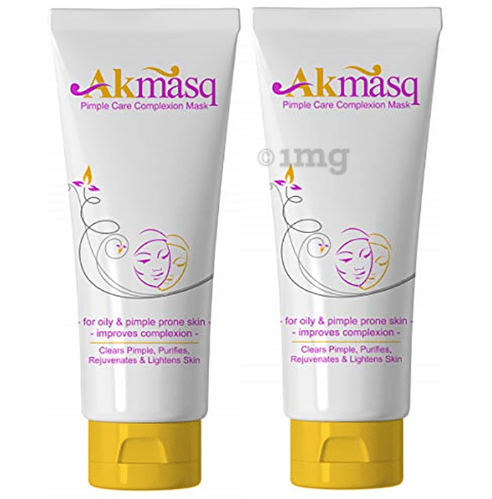 Akmasq Pimple Care Complexion Mask (75gm Each)