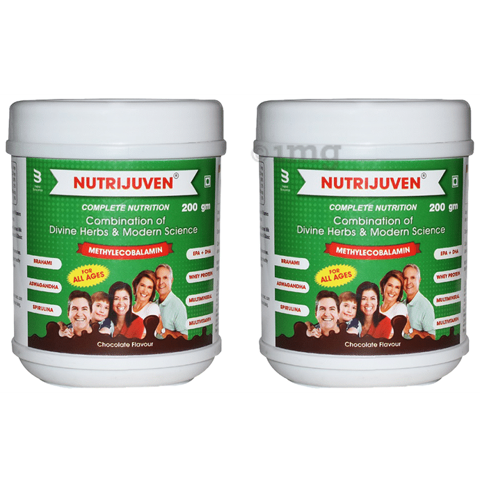 Nutrijuven Complete Nutrition Powder (200gm Each) Chocolate