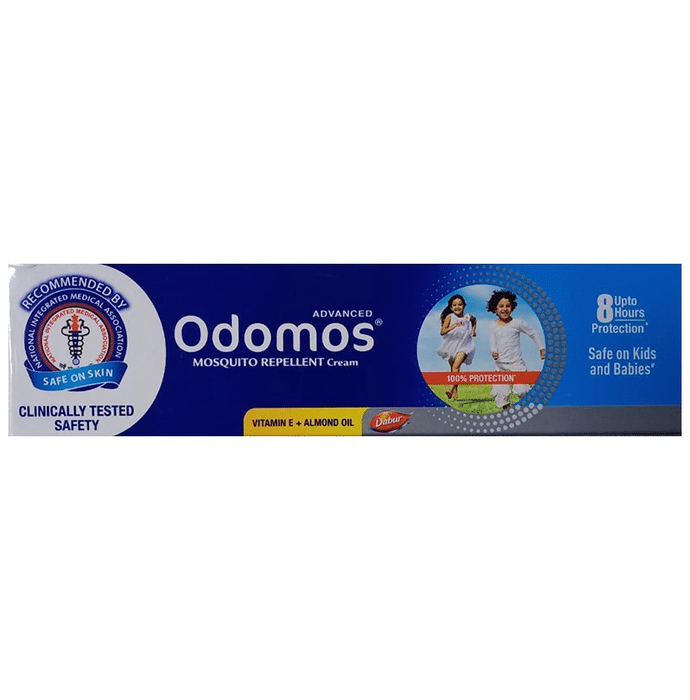 Dabur Odomos Advanced Mosquito Repellent Cream Vitamin E+Almond Oil