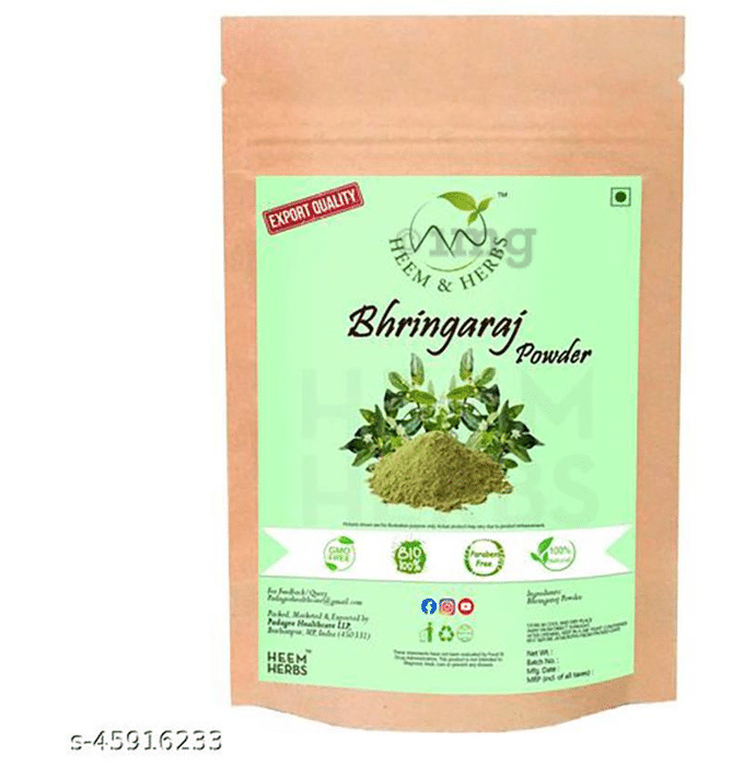 Heem & Herbs Bhringraj Powder (100gm Each)