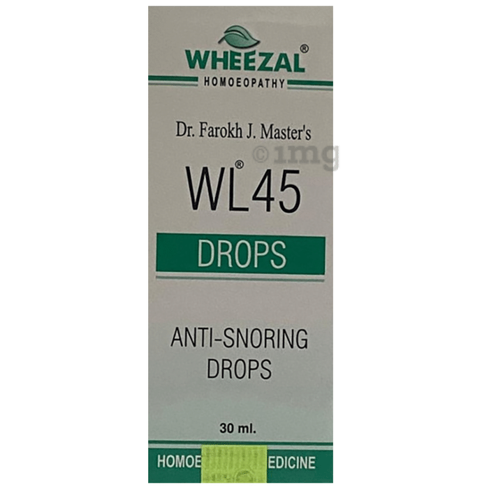 Wheezal Dr. Farokh J. Master's Wl 45 Anti-Snoring Drop