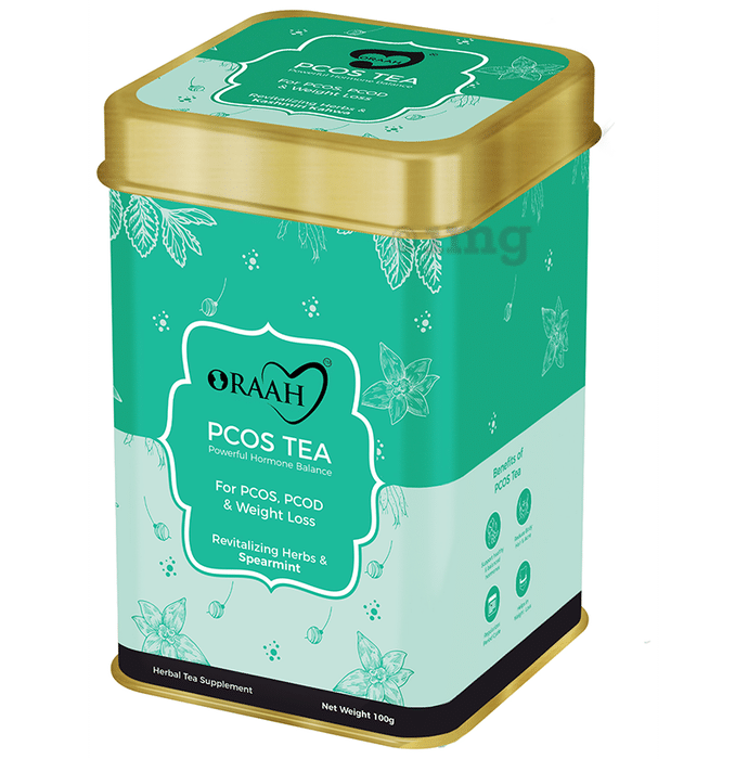 Oraah PCOS Revitalizing Herbs & Spearmint Tea