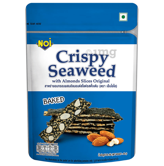 Noi Crispy Seaweed with Almonds Slices Original