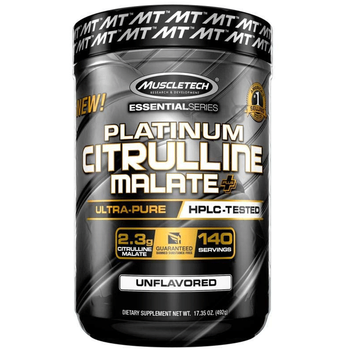 Muscletech Essential Series Platinum Citrulline Malate+ Unflavoured