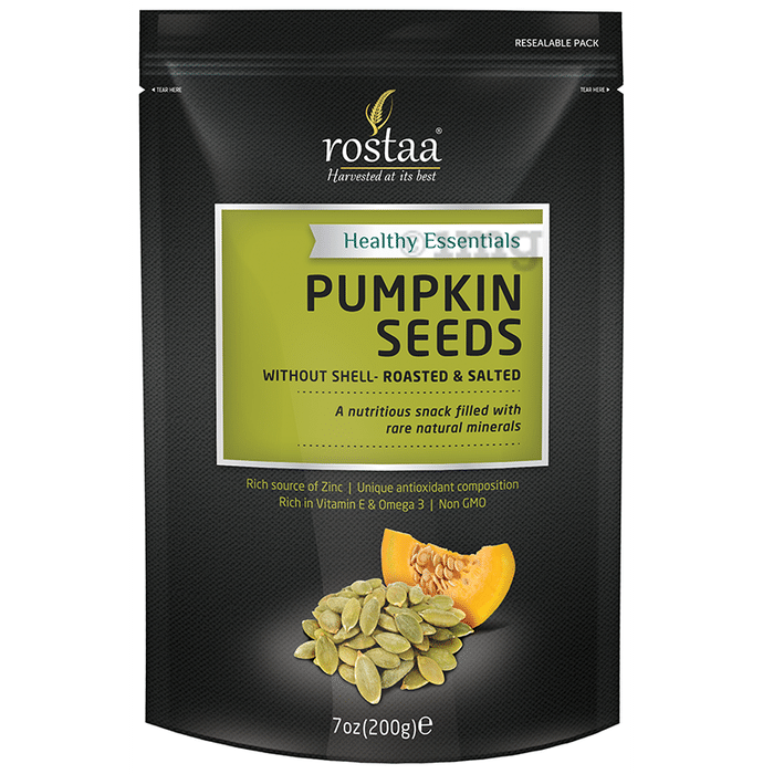 Rostaa Pumpkin Roasted & Salted Seeds without Shell
