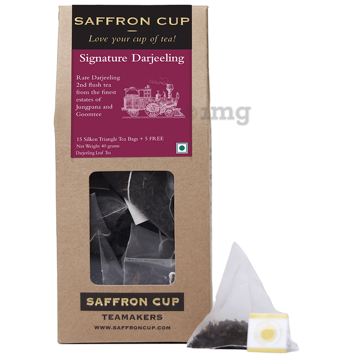 Saffron Cup Signature Darjeeling Tea (2gm Each)