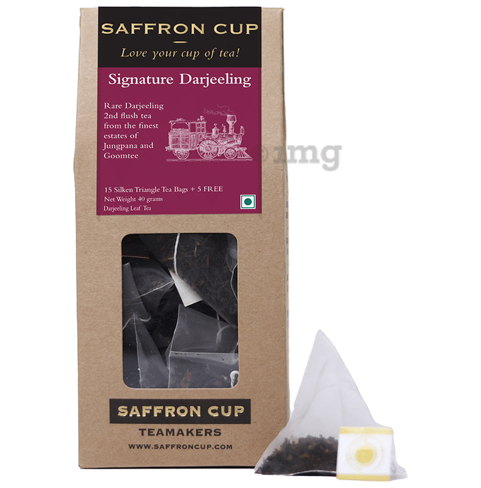 Saffron Cup Signature Darjeeling Tea (2gm Each)