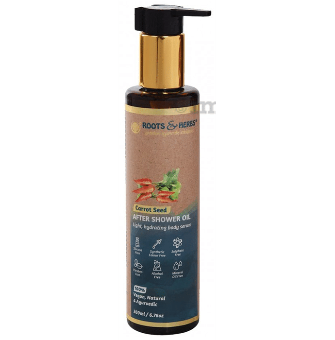 Roots and Herbs Carrot Seed After Shower Oil
