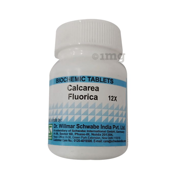 Dr Willmar Schwabe India Calcarea Fluorica Biochemic Tablet 12X