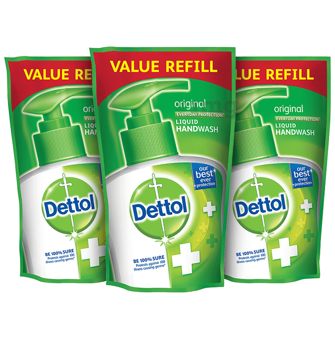 Dettol Original Liquid Handwash (Buy 2 Get 1 Free)