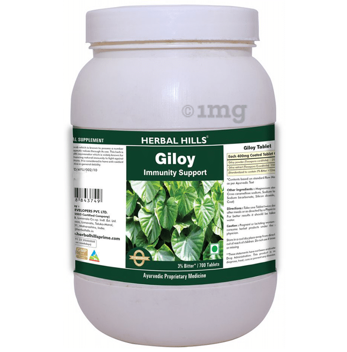 Herbal Hills Giloy Immunity Support Tablet