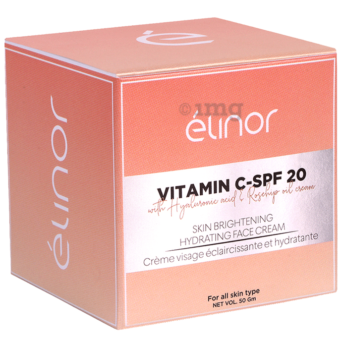 Elinor Vitamin C-SPF 20 with Hyaluronic acid & Rosehip Oil Cream