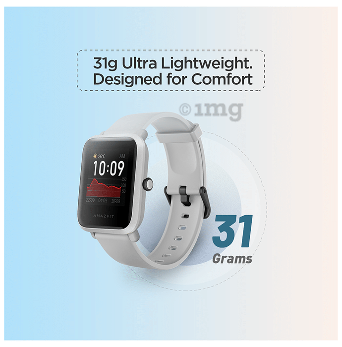 Amazfit bip s blanco sales