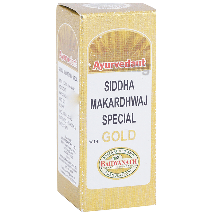Ayurvedant Siddha Makardhwaj Special with Gold Tablet