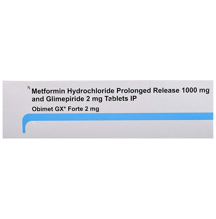 Obimet GX Forte 2mg Tablet PR