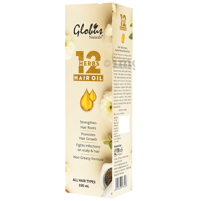 Globus Naturals 12 Herbs Hair Oil