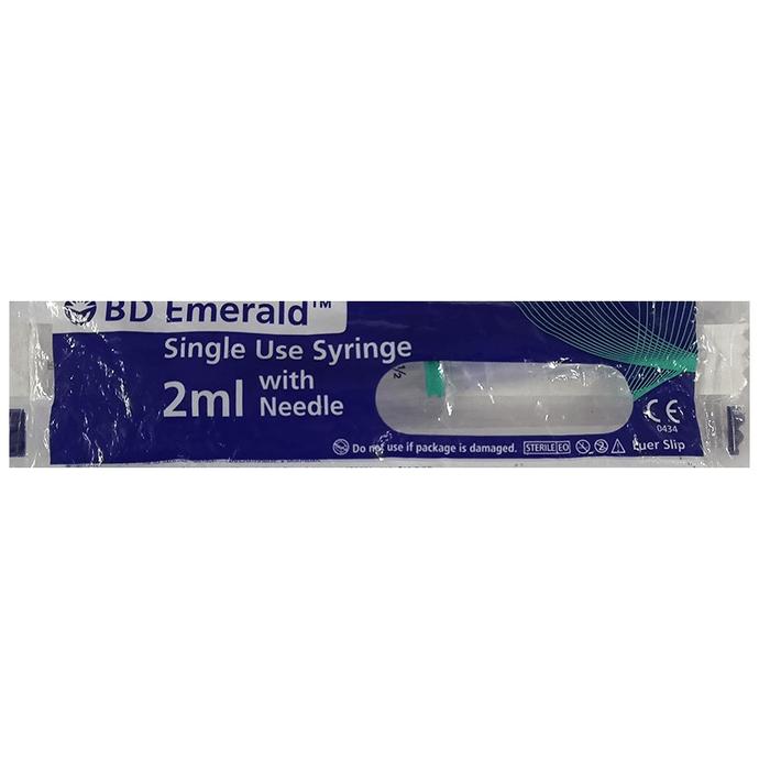 BD Emerald 2ml Syringe with 24G Needle