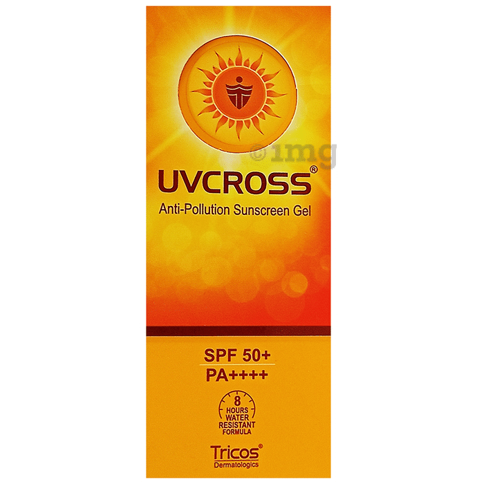 Uvcross Anti-Pollution Sunscreen Gel SPF 50+