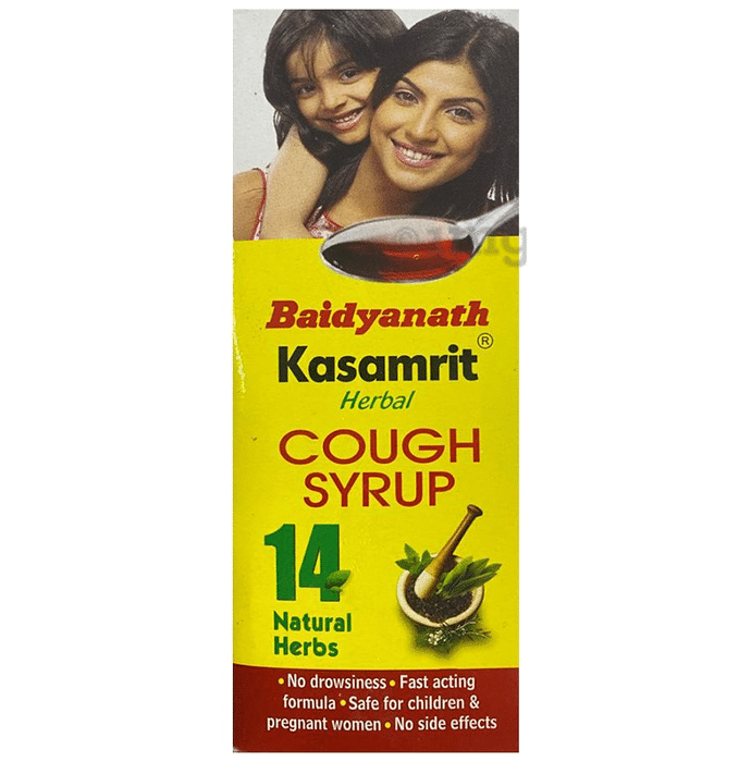 Baidyanath Kasamrit Herbal Cough Syrup | For Respiratory Care