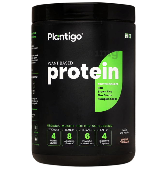 Plantigo Plant Based Protein Powder Brazilian Chocolate