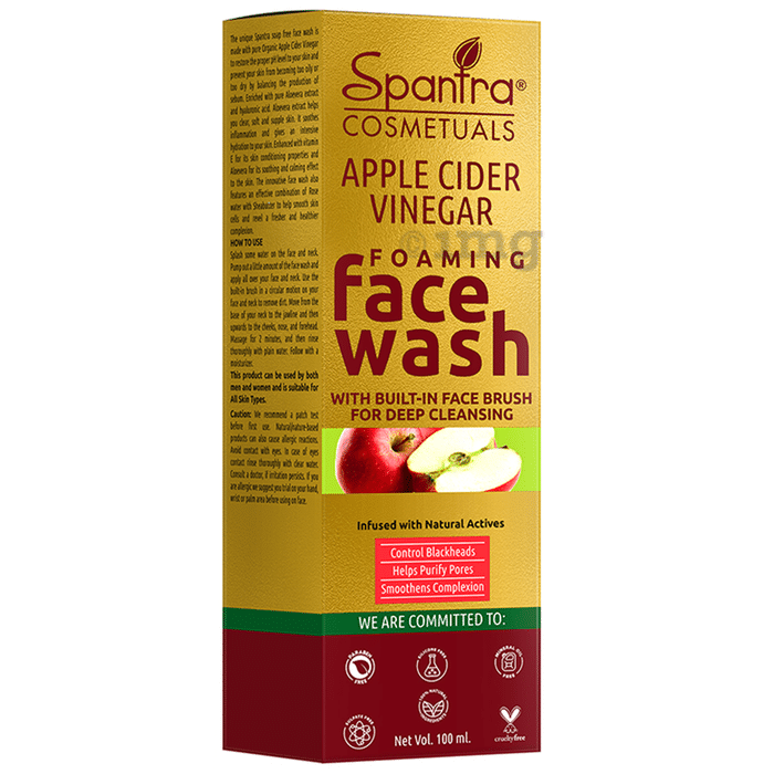 Spantra Apple Cider Vinegar Foaming Face Wash
