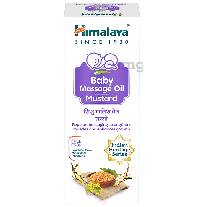 Himalaya Baby Massage Oil Mustard