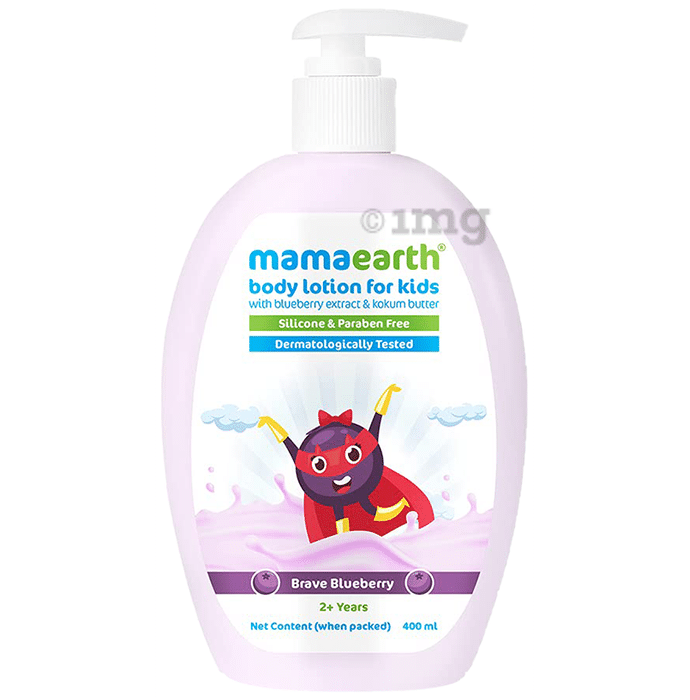 Mamaearth Brave Blueberry Body Lotion for Kids 2+ Years