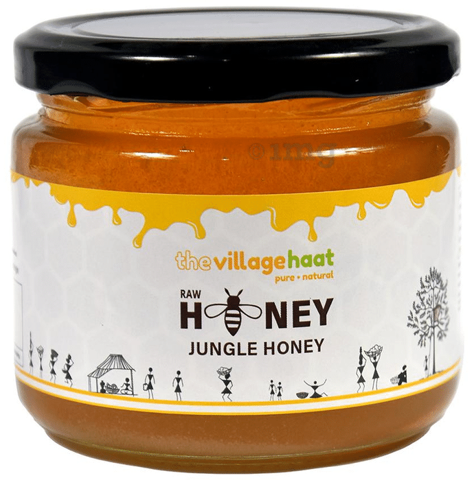 The Village Haat Raw Honey Jungle Honey