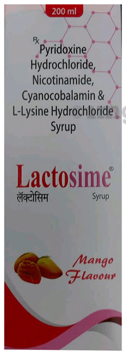 Lactosime Syrup Mango