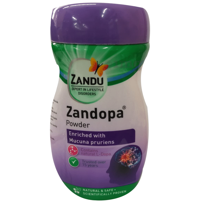 Zandu Zandopa Ayurvedic Powder |  Enriched With Mucuna Pruriens & Natural L-Dopa