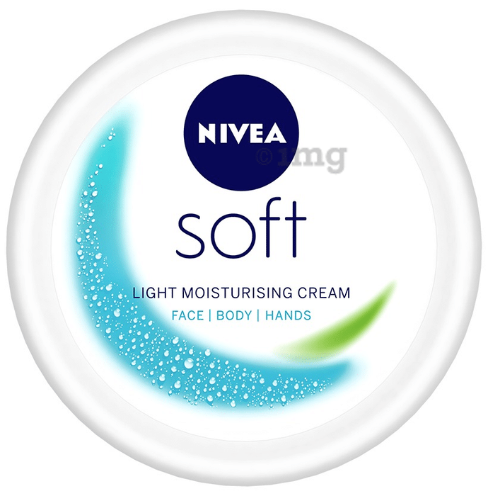 Nivea Soft Light Moisturiser for Face, Body & Hands | For All Skin Types