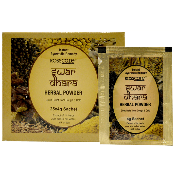 Rosscare Swar Dhara Herbal Powder Sachet (4gm Each)