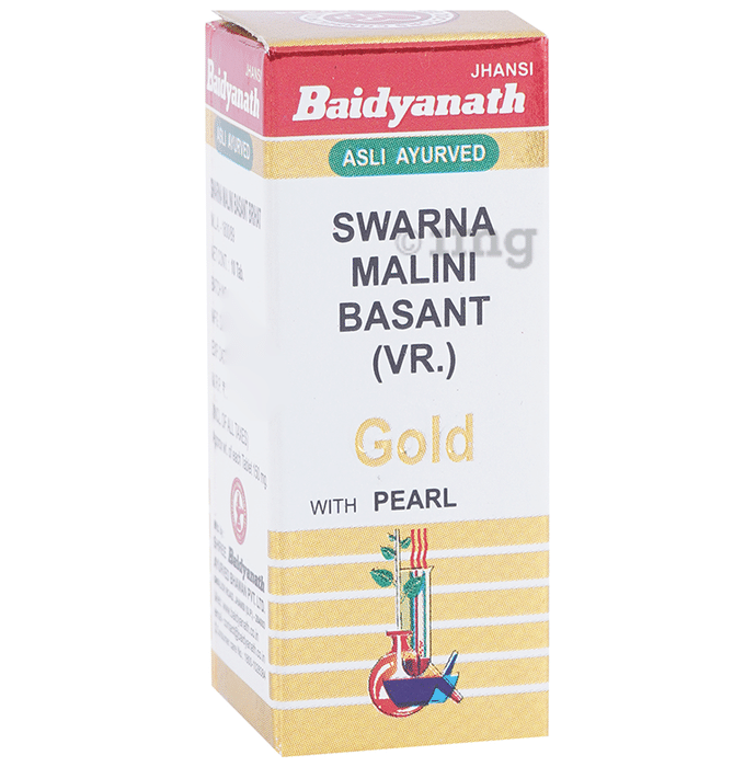 Baidyanath (Jhansi) Swarna Malini Basant (Vr.) Gold with Pearl