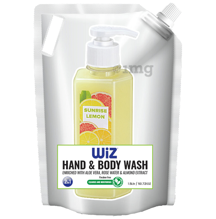 Wiz Sunrise Lemon Hand & Body Wash Refill