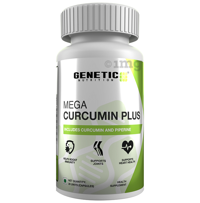 Genetic Nutrition Mega Curcumin Plus Capsule