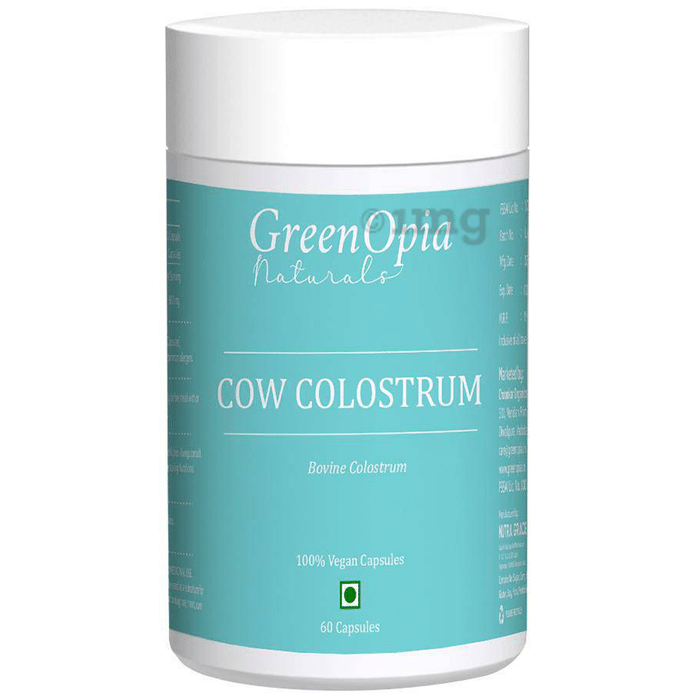 GreenOpia Naturals Cow Colostrum Vegan Capsule